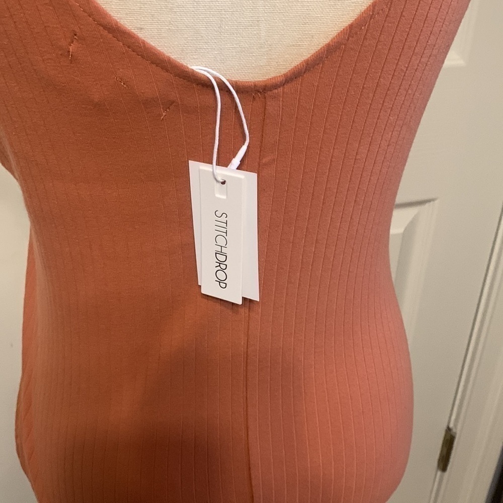 Stitchdrop Women’s Ribbed MIDI Dress - Picture 6 of 9
